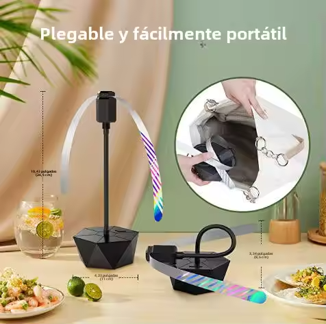 Ventilador repelente de mosca para mesa