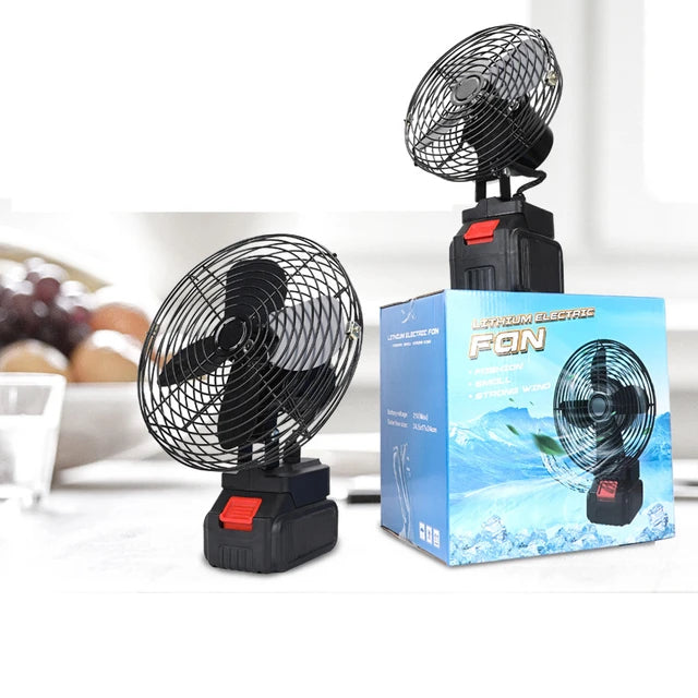 Ventilador recargable portátil alta potencia