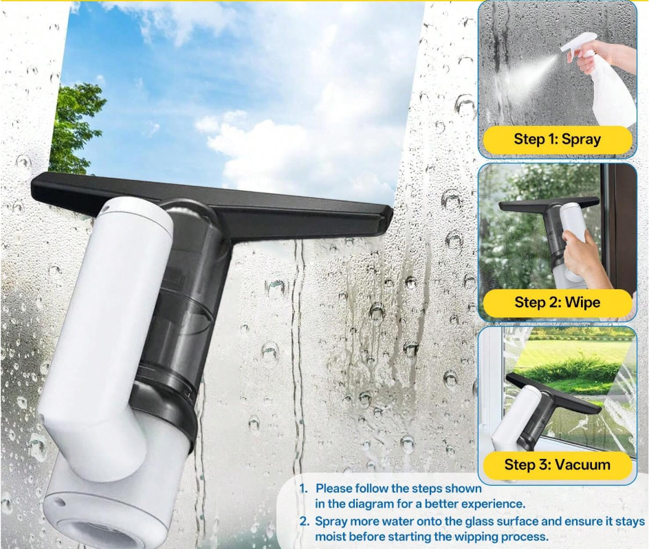 Aspiradora de ventana 5 en 1